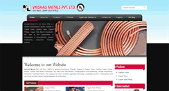 Desktop Screenshot of coppercapillarytube.com